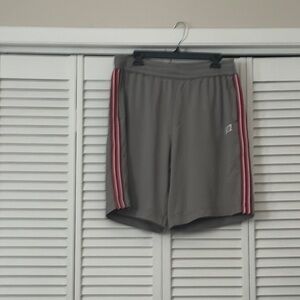 Aeropostale Gray and Red Athletic Shorts